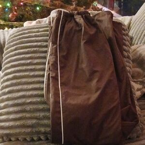 Brown Parachute Pants